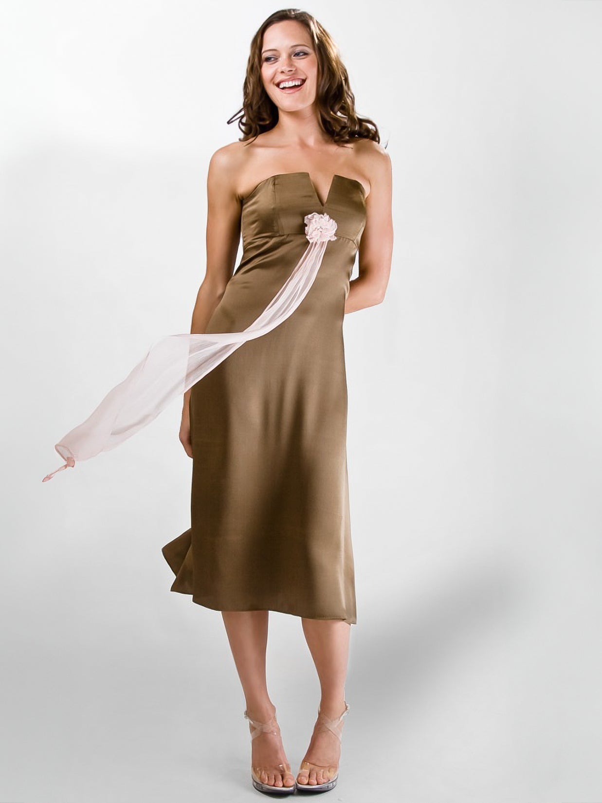 Custom Silk Bridesmaid Dress Sash Accent