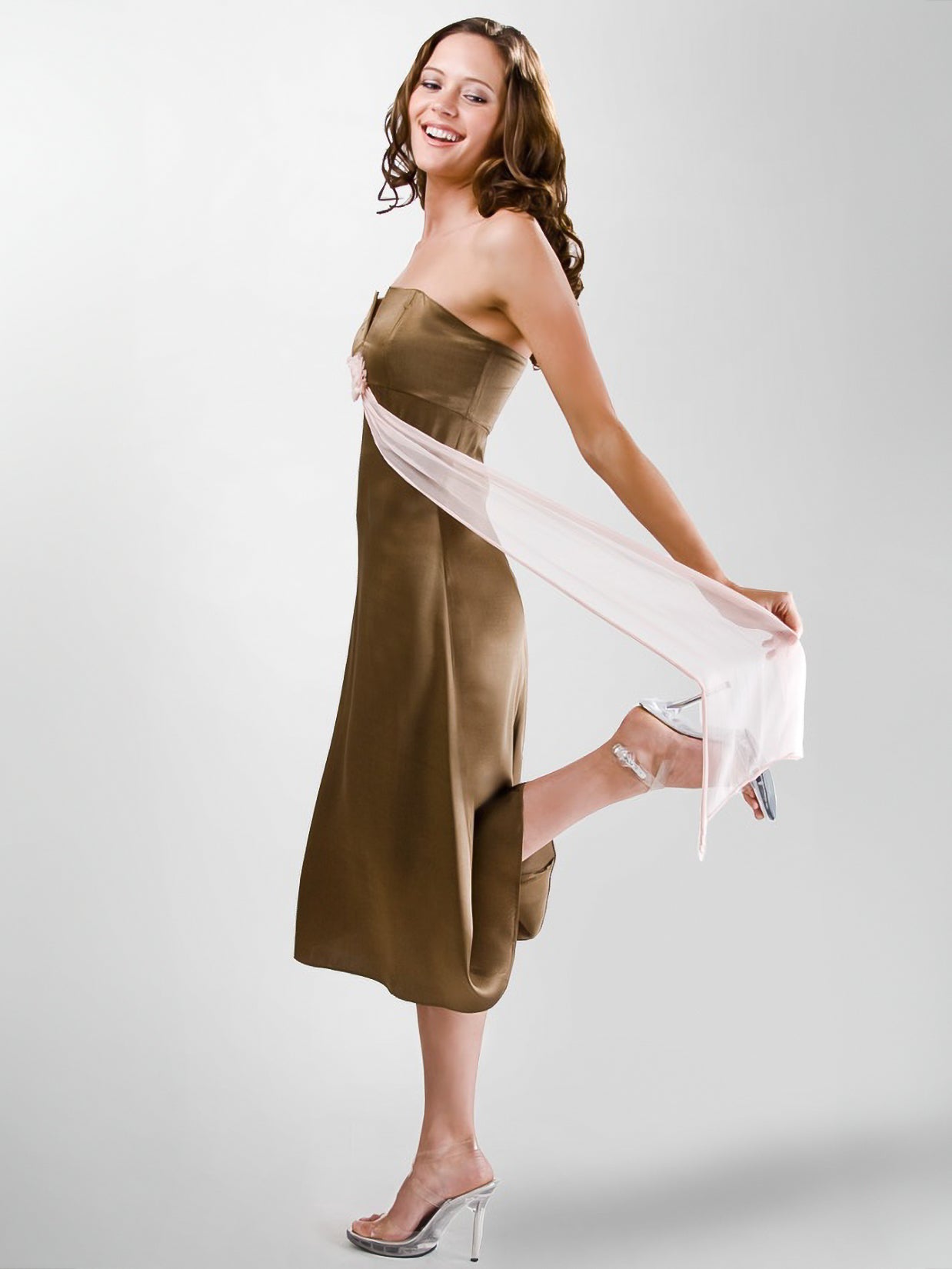 Custom Silk Bridesmaid Dress Sash Accent