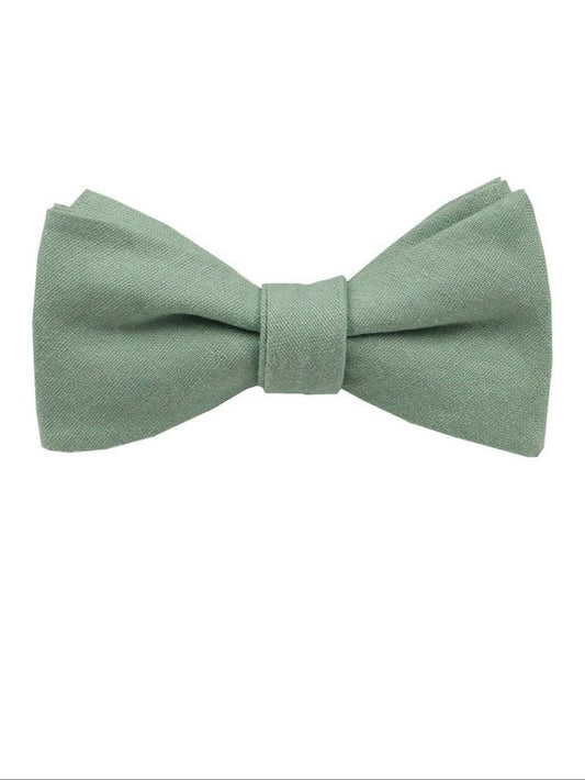 Mens Custom Linen Bow Tie Beach Weddings_Bad B C Bc Ebbdc