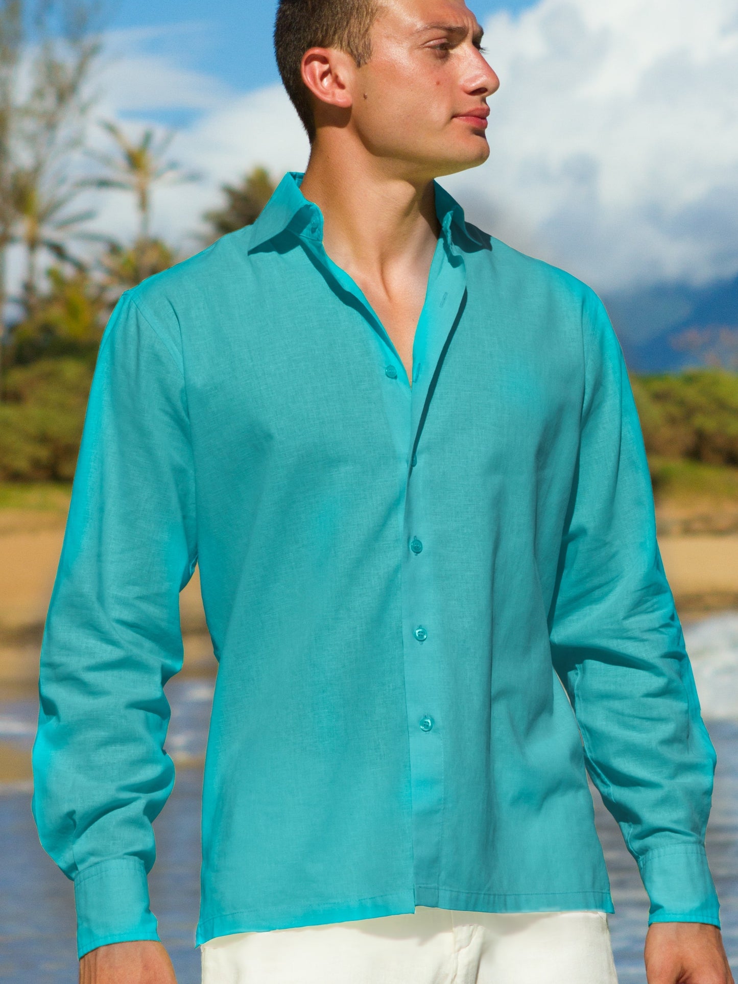 Linen Amalfi Shirt (LS)
