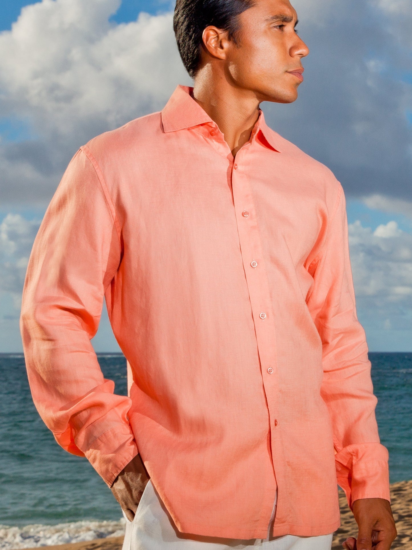 Linen Amalfi Shirt (LS)